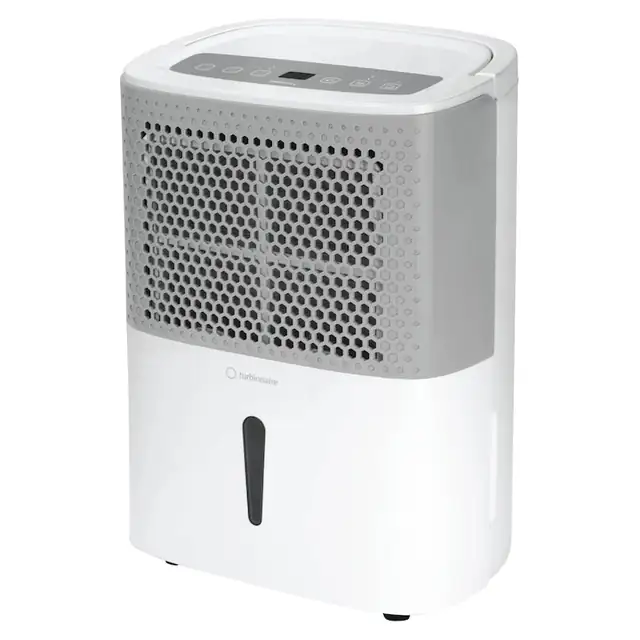 Dezumidificator camera, electric, Turbionaire Smart 16M, 16 L / 24 h, 250 W, rezervor 1.8 L, filtru aer, higrostat, timer, uscare rufe, mod turbo, filtru aer, drenaj continuu, suprafata dezumidificare 20 mp