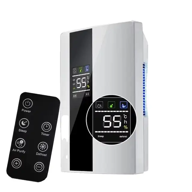 Dezumidificator, 90W, 220V, control de la distanta, functionare continua