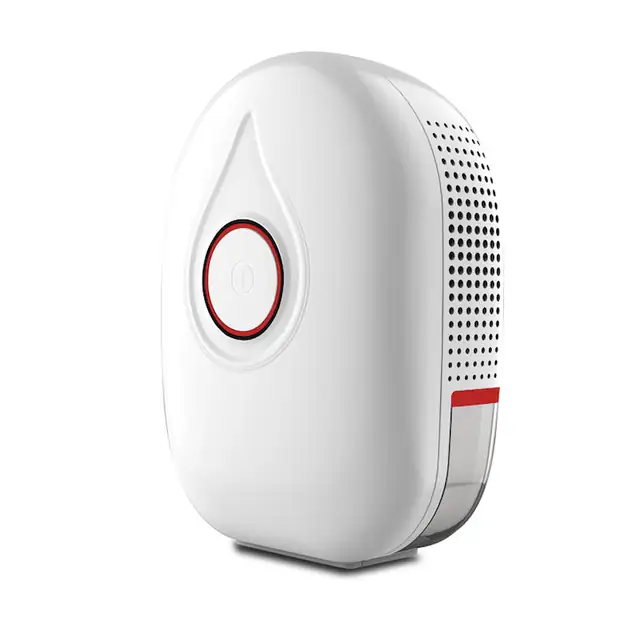 Dezumidificator mini, ORBER, 300ml/24h, consum 25W, ultra-silentios, roșu, pentru camere 10-20mp