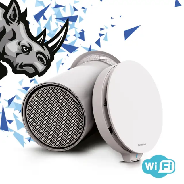 RHINOCOMFORT 3 - Ventilator cu recuperare de căldură pentru o singură cameră, cu funcție de dezinfectare. Controlabil prin smartphone (WiFi, BT) - 40 m2 / sau pentru întreaga casă