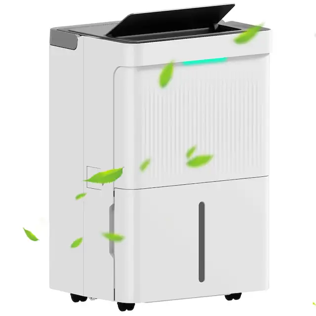 Dezumidificator, Aparat de dezumidificare, Capacitate 35 l/zi, Rezervor 5, 5 l, Dimensiuni 35, 5×28×52, 2 cm, Culoare Alb