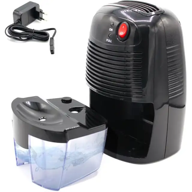 Dezumidificator mini, 500ml, negru, set 1 unitate