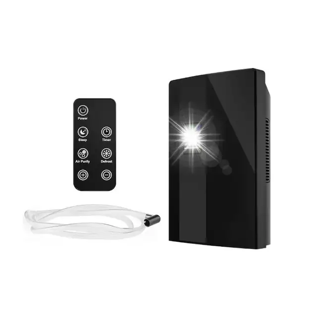Dezumidificator negru KD11746, 2000ml, telecomanda, LED, 65W, 5-35C