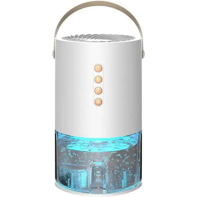 Dezumidificator portabil 1340ml 18x30cm silentios timer multifunctional