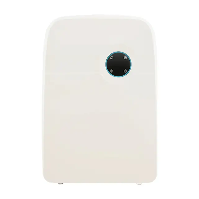 Dezumidificator pentru casa, Mini dezumidificator electric, 40 W, 100–240 V, De birou/independent, Design modern, Dreptunghiular