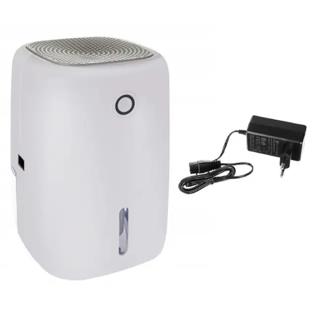 Dezumidificator de camera Zola®, functia oprire automata dupa umplerea rezervorului, 330 ml /zi, capacitate 800 ml, modul Peltier, 22.5 W, 22x13.5x13.5 cm