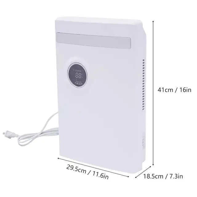 Dezumidificator portabil de 220V, rezervor de apa de 1,1-2,5 l, functionare silentioasa