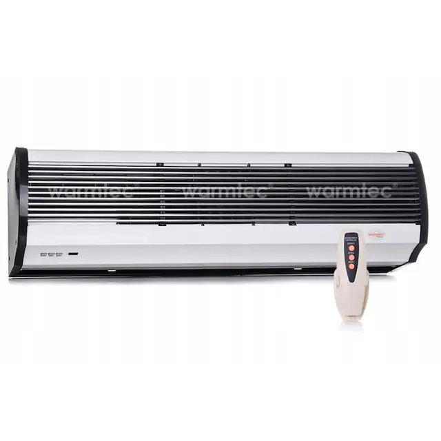 Perdea de aer WARMTEC WRM12+, 180cm, 4-12kW, 230/400V, cu telecomanda, 25kg
