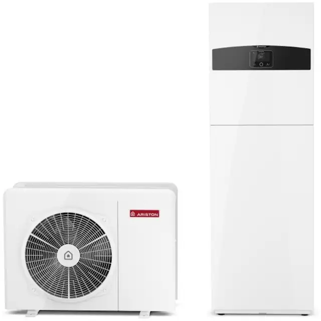 Pompa de caldura aer-apa Ariston Nimbus Compact 120 ST NET R32, 17.65 kW, 3-in-1, Wi-Fi integrat, alb