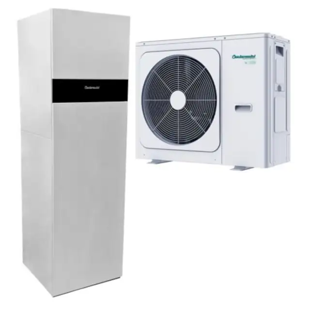 Pompa de caldura aer-apa Centrometal HP-Cm Split Tower EH de 10 kW cu compresor cu invertor (R32 / 230V / A+++)