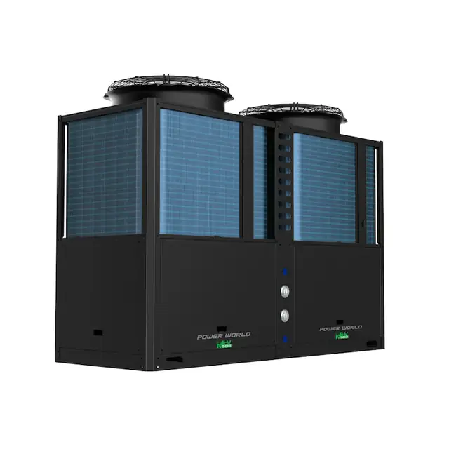 Pompa de caldura industriala, aer-apa, monobloc, R290, 100-130kWth, trifazata, PW300-DKZLRS-E, Power World