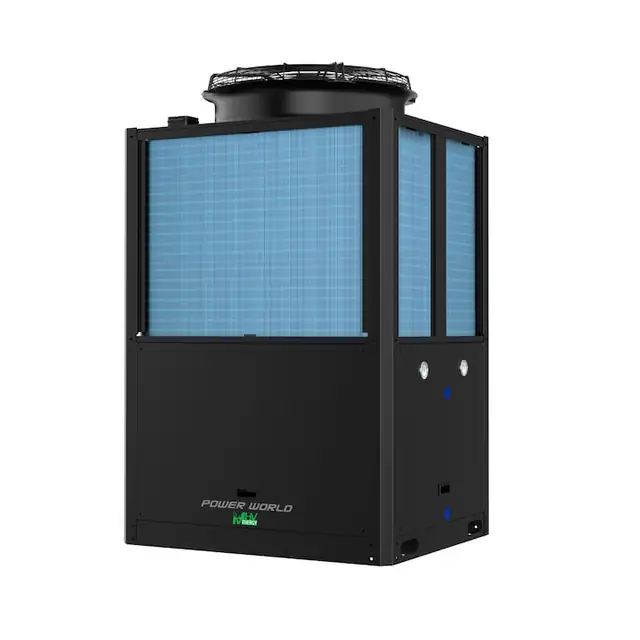 Pompa de caldura industriala, aer-apa, monobloc, R290, 50-68kWth, trifazata, PW150-DKZLRS-E, Power World