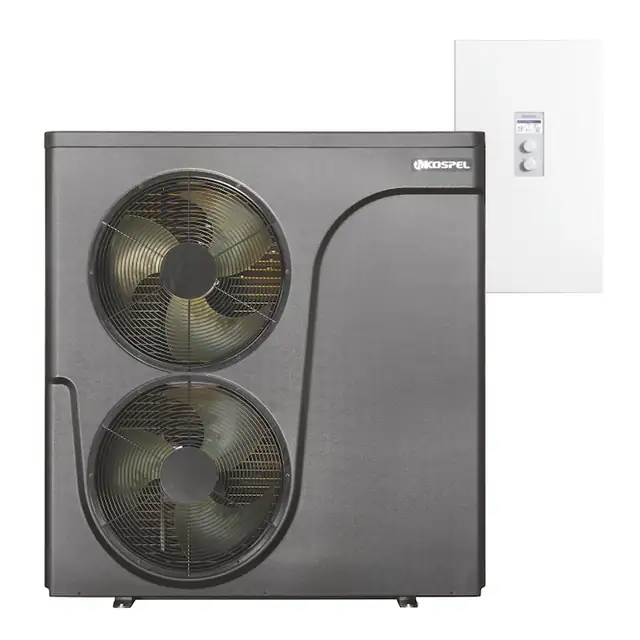 Pompa de caldura MONOBLOC 16/23KW, aer-apa pentru incalzire/racire/apa calda menajera, KOSPEL, Inverter R32 ERP A+++, monofazat, include modul extern si intern