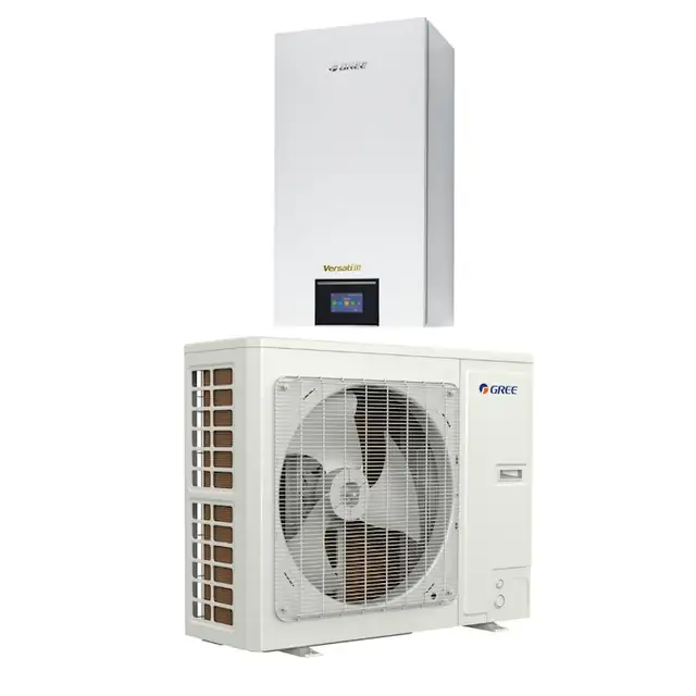 Pompa de caldura split Gree Versati III GRS-CQ10PD/NHH2-E(I)/GRS-CQ10PD/NHH2-E(O) pentru incalzire si racire 9.5kW