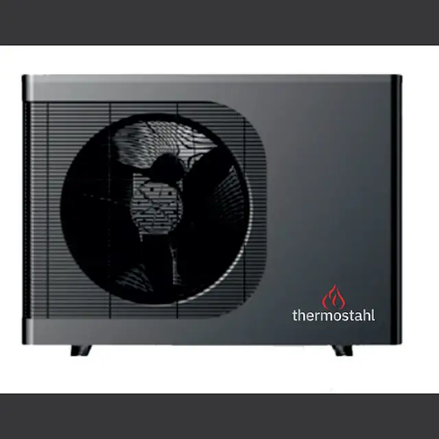 Pompa de caldura aer-apa pentru incalzire si racire THERMOSTAHL MASTER 160 MONOBLOC 15 KW, Inverter R32 ERP A+++, compresor rotativ Mitsubishi, MONOFAZAT, 110 x 45 x 110
