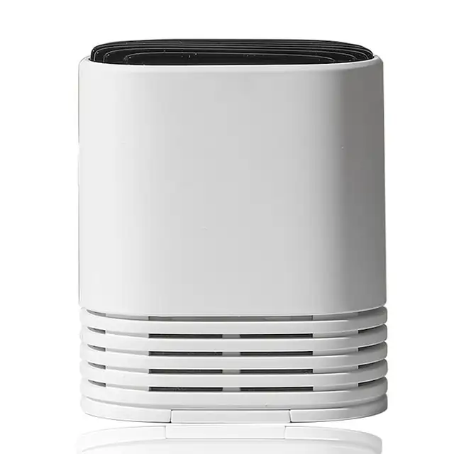 Purificator de aer portabil, alb, 6.16x5.25x3.18cm, pentru calatorii