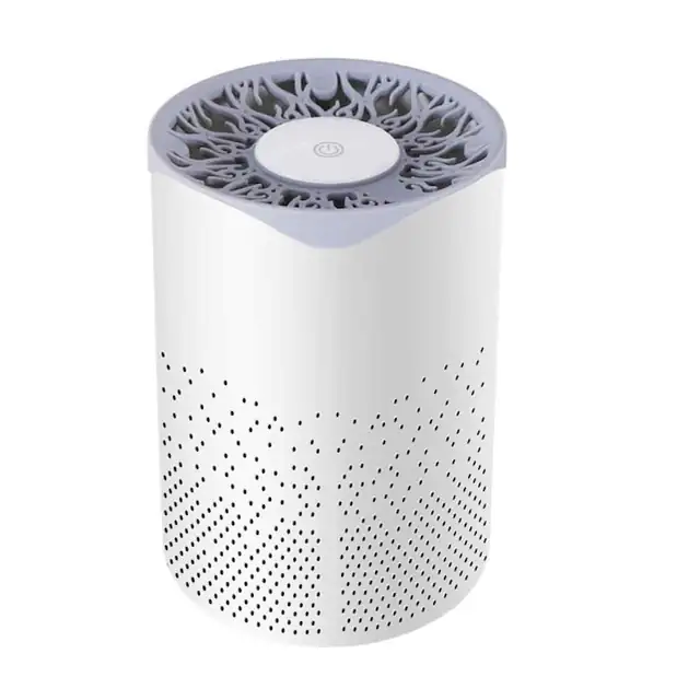 Purificator de aer pentru acasa, cu filtru, elimina mirosurile, fum si praf, 25x15x10cm