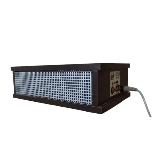 Purificator de aer, nu utilizeaza filtru, MDF, maro