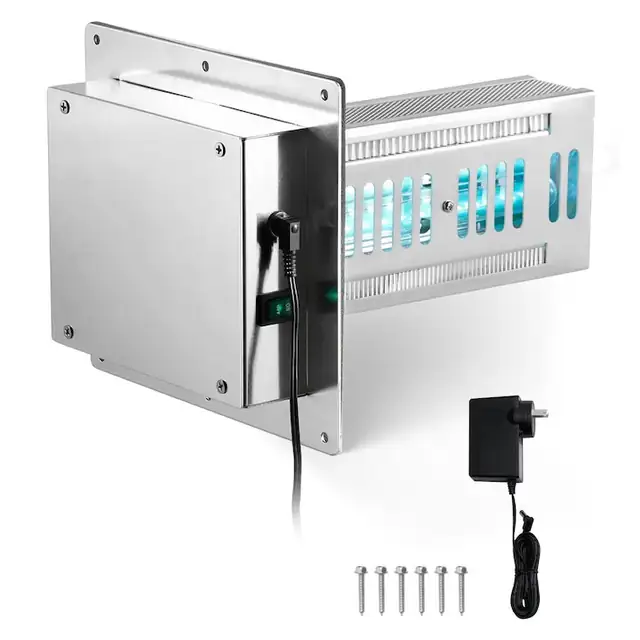 Purificator de aer VEVOR, UVC 18W, 2 becuri, pentru conducte de aer condiționat