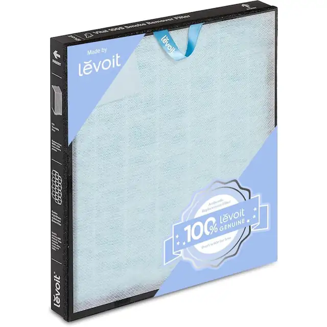 Purificator de aer Levoit, Vital 100S-Rf-Sr, filtru carbon activ HEPA 3 in 1, albastru, set 1 pachet