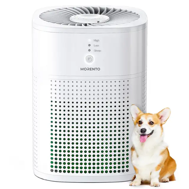 Purificator de Aer, Morento, Hepa, Funcție de Aromaterapie și Somn, 24 Db, Alb