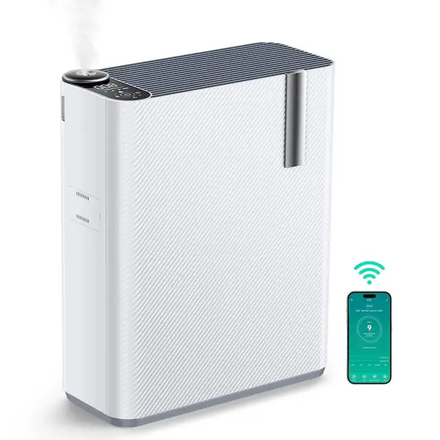 Purificator de aer, 6.5kg, umidificator, design portabil, functionare silentioasa