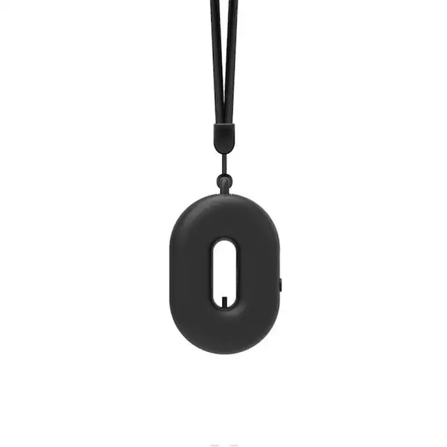 Colier purificator, negru, 79.5x50.5x21.2mm, mini USB
