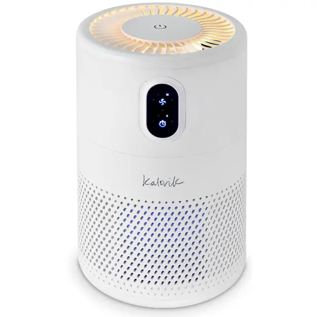 Purificator de aer Kalorik AP 1002, alb, 3 filtre, pentru incaperi de pana la 16 m2