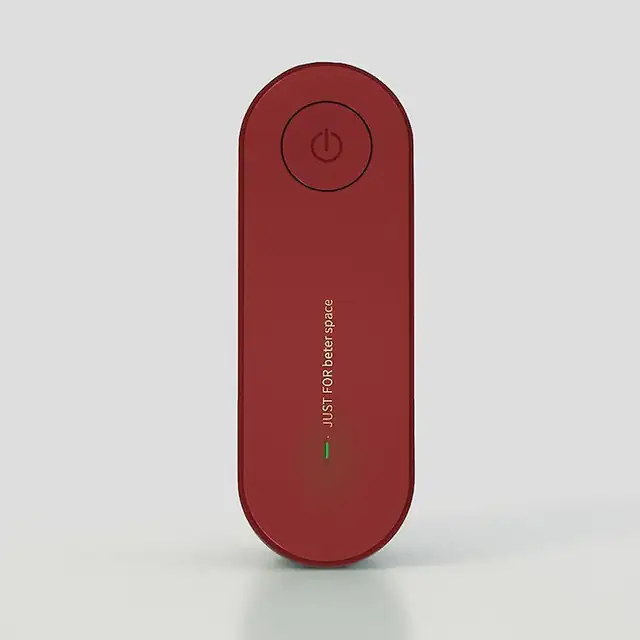 Purificator de aer portabil, ionizator, 20 milioane ioni negativi, 113x40x26mm, alb