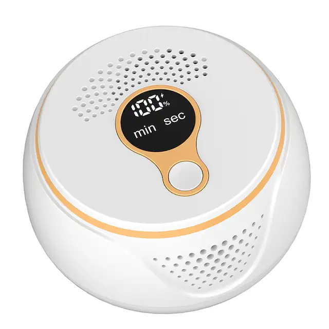 Mini purificator de aer portabil pentru polen, Alb