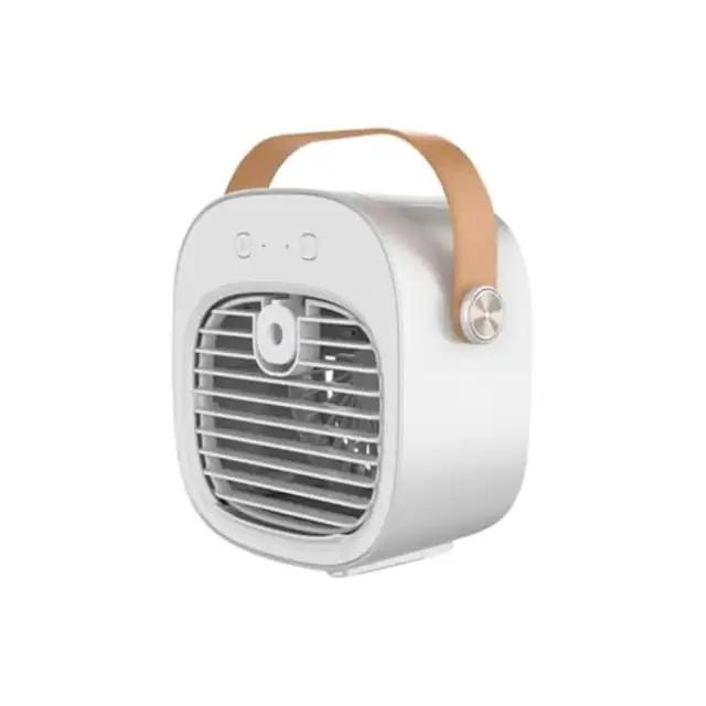 Purificator de aer personal, ventilator USB, umidificator, mini racitor de aer portabil, Slowmoose