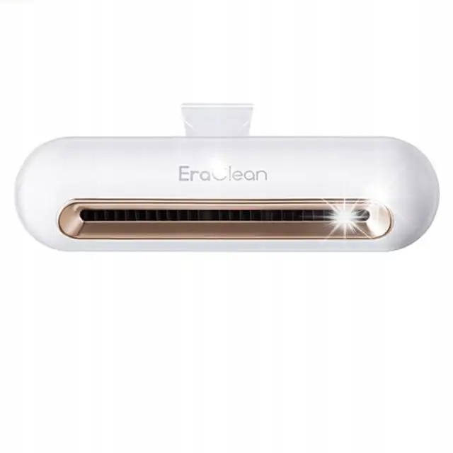 Purificator de aer pentru frigider EraClean CW-B01, 3 in 1, alb, cu Baterie 800mAh USB-C