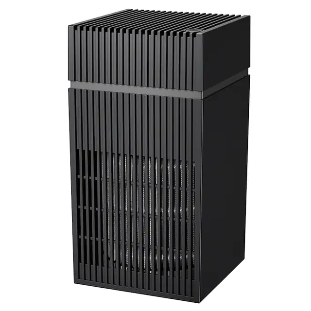 Purificator de aer, Orber, generator ioni negativi, HEPA, negru, 12.5x12.5x23.5cm