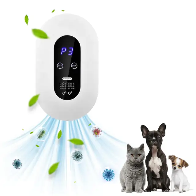 Purificator aer, Ozon, UMMO®, Sterilizare bacterii, virusi, Eliminare mirosuri animale, tutun, gatit, Generator de ozon, Pentru suprafete de 5-30 mp, 4 regimuri de functionare, Silent, Alimentare 220V, Alb, Casa si birou, Concentratie de Ioni Negativi
