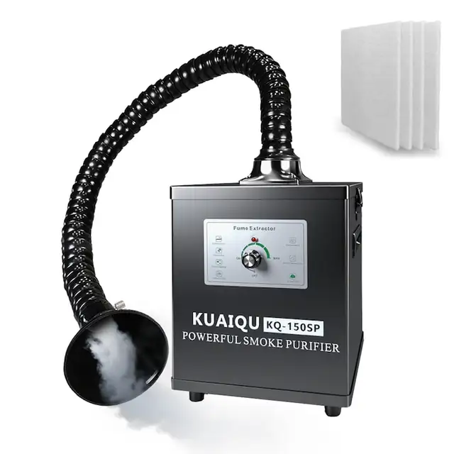 Purificator de aer, ORBER, rotativ 360, funcționare silentioasă 55 dB, sistem de filtrare în trei straturi, negru