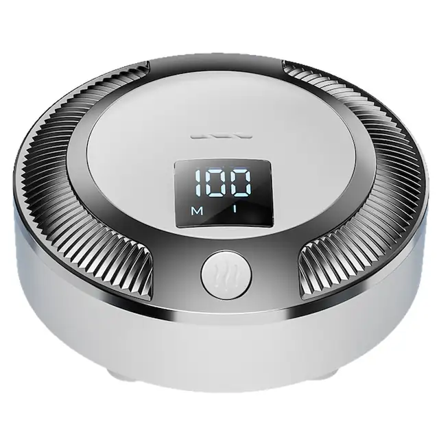 Purificator de aer auto cu display digital, sterilizare puternica cu ozon, eliminare formaldehida, filtrare smog