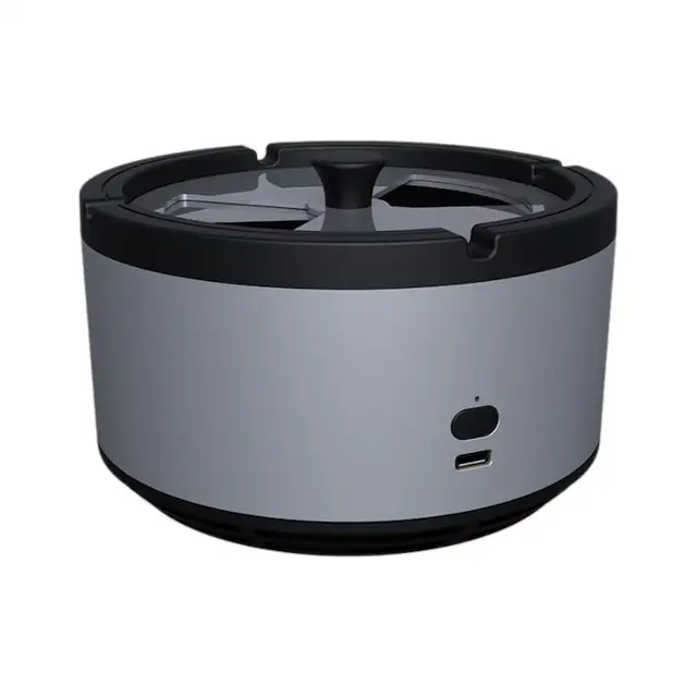 Purificator de aer 2nd Gen, portabil, fara fir, eficient in eliminarea mirosurilor, gri, compact