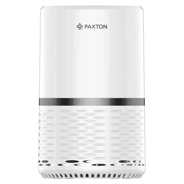 Purificator aer Paxton PA - 80, 80 mc/h, 25 W, suprafata de acoperire 12 mp, 3 trepte, timer, filtru HEPA, Carbon, alb