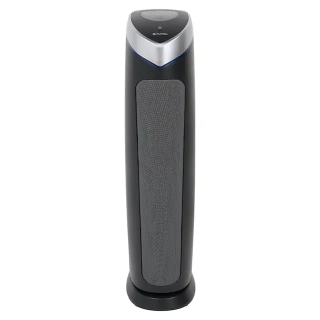 Purificator aer Paxton PA - 204DU, 204 mc/h, 52 W, suprafata de acoperire 25 mp, 3 trepte, afisaj digital, timer, lumina UV, filtru HEPA, negru