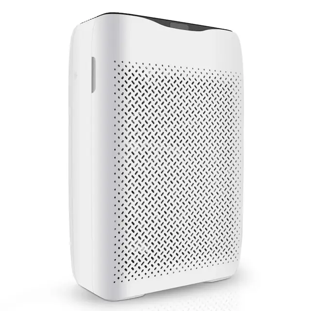 Purificator de aer COOCHEER cu filtru HEPA real si filtru de carbon, purificator de aer pentru casa cu temporizator 1/2/4/8H, 3 viteze ale vantului, mod standby, foarte silentios