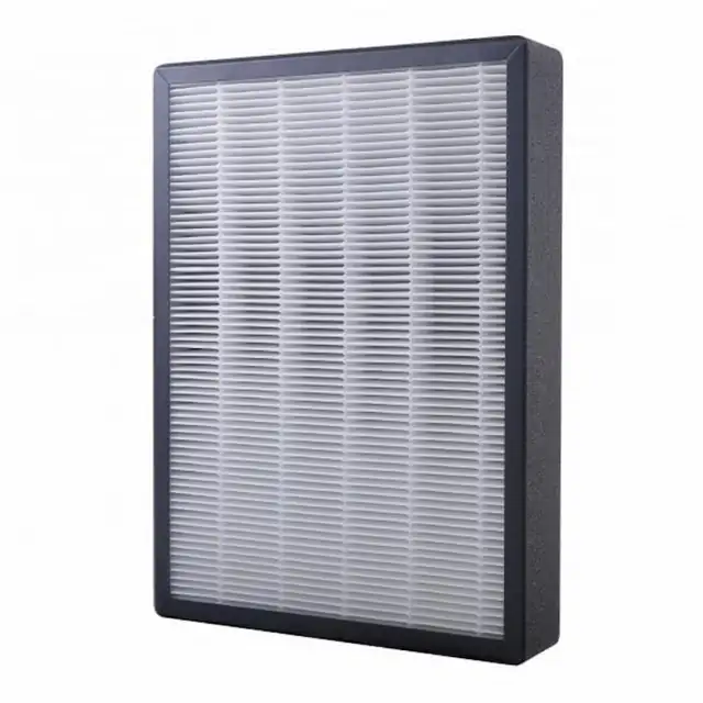 Set de filtre pentru purificator de aer Attractive, HEPA, negru, 2 bucati
