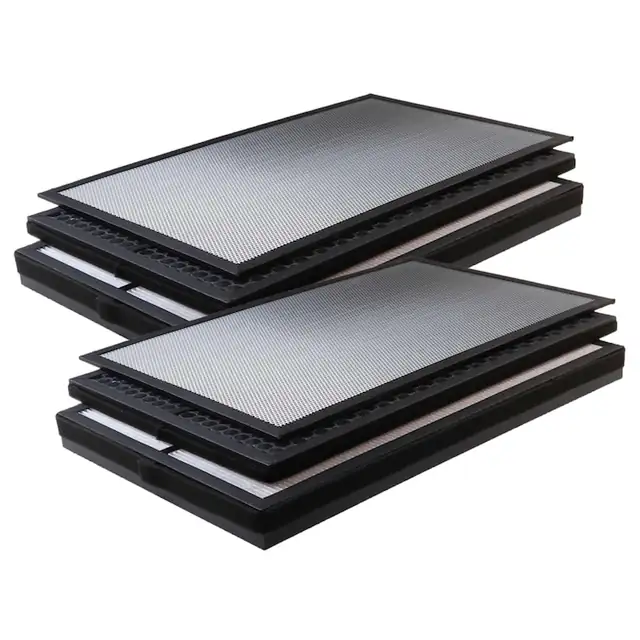 Set filtre HEPA VHBW 6 piese, fotocatalizator, carbon activ, multicolor