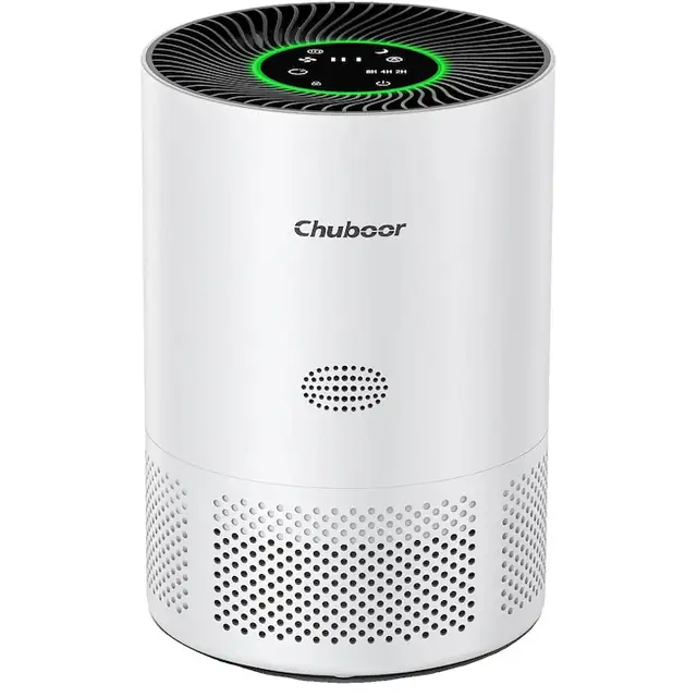 Purificator de aer, H13 HEPA, sistem de filtrare 3 in 1, 110 m², 450x478x274mm, 25W