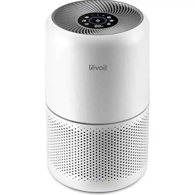 Purificator De Aer Levoit Pentru Alergii Si Pm2.5, Filtru Hepa, Imbunatateste Calitatea Aerului, Elimina 99, 97% Dintre Acarieni, Polen, Mirosuri Si Mucegai, Cadr 240 M³/H, 50 M², 22 Db, Moduri De Repaus Si Automat