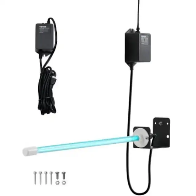 Purificator VEVOR Katharistes Aera 25W 17inch (43,2 cm) cu lumina UV si magneti