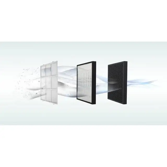 Purificator de aer Qlima A34, 3 viteze, 99,97% eficienta, 215x176x432mm