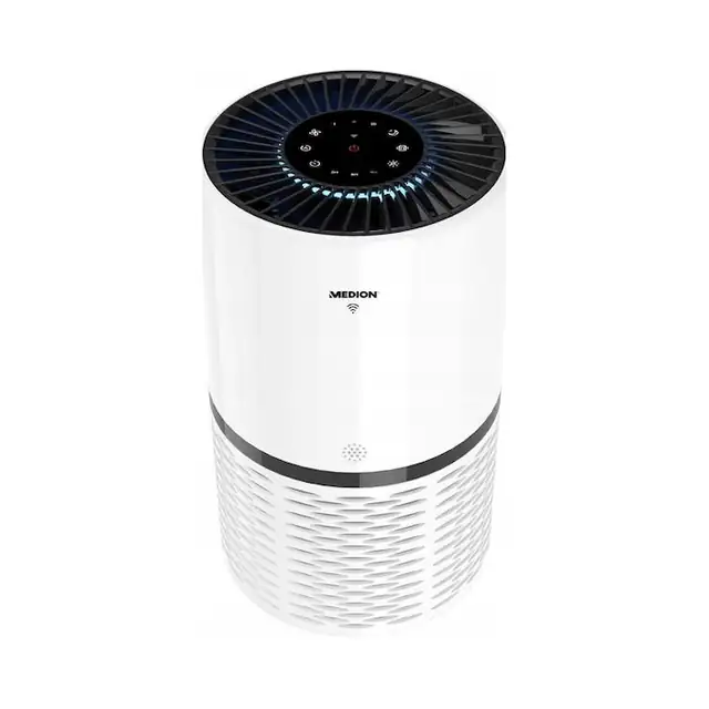 Oczyszczator de aer 3 in 1, MD 10171, HEPA, control prin aplicatie, 23x40cm, pentru camere de pana la 52m²