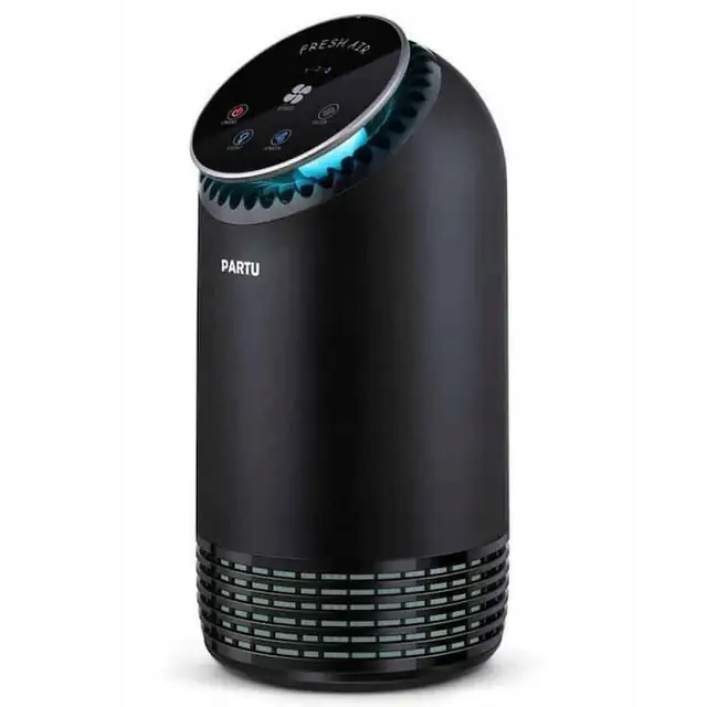 Purificator de aer, Partu BS-08, 3 viteze, 104m³/h, 25dB, 15m², multicolor