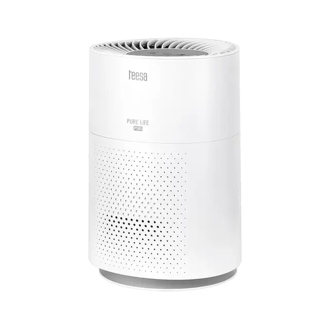 Purificator de aer Teesa Pure Life P500, 3 filtre, 136 m3/h, 15 m2, alb