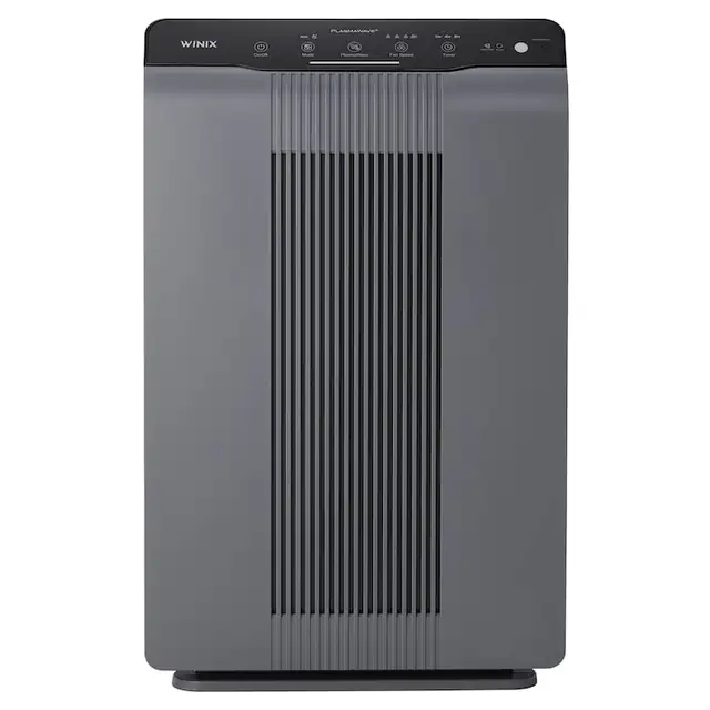 Purificator de aer WINIX 5300-2 pentru persoane alergice, CADR 390m3/h, 99m2, purificator de aer pentru camere pentru fumatori impotriva alergiilor, praf, polen, par de animale, afisaj calitate aer, modul auto sleep